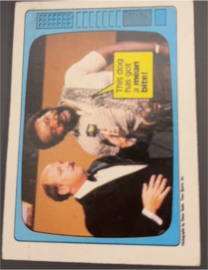 1985 Topps WWF #58 Junkyard Dog & Mean Gene Okerlund — front