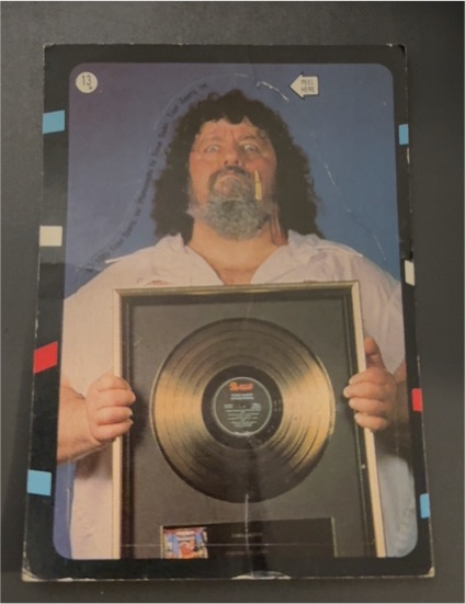 1985 Topps WWF #13 Captain Lou Albano — front