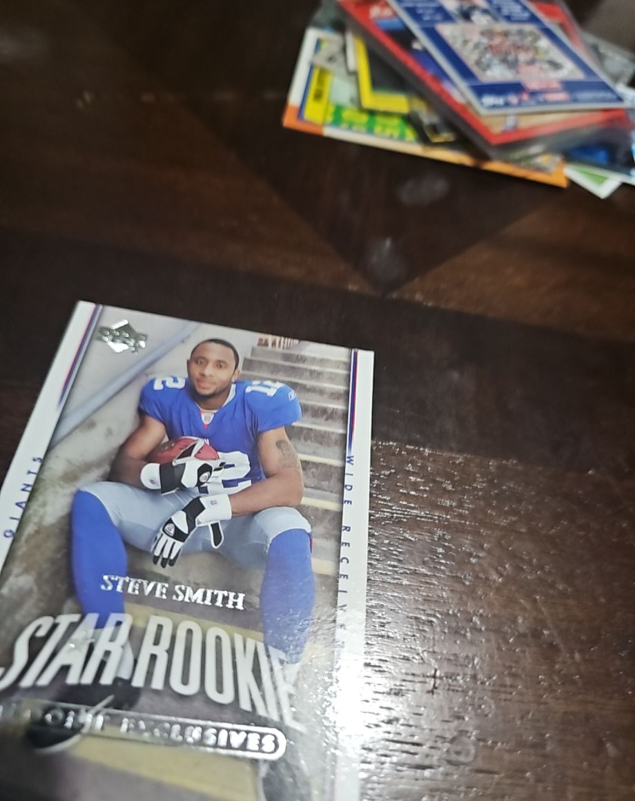 2007 Upper Deck Star Rookie #300 Steve Smith — front