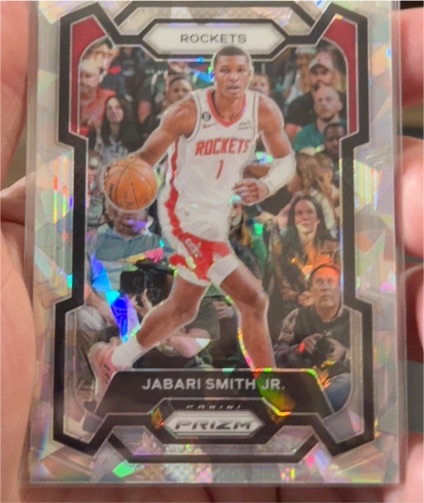 2023-24 Panini Prizm #49 Jabari Smith Jr. — front