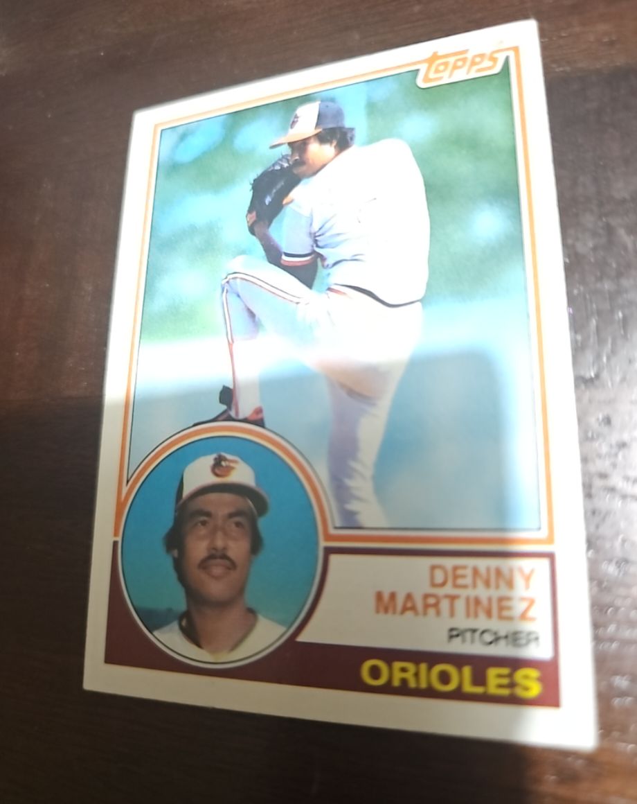 1983 Topps #553 Denny Martinez — front
