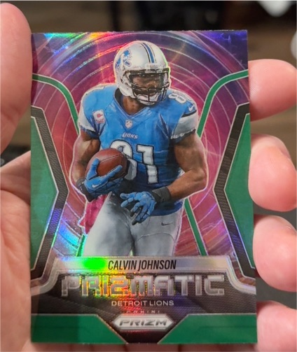 2025 Panini Prizm #17 Calvin Johnson — front