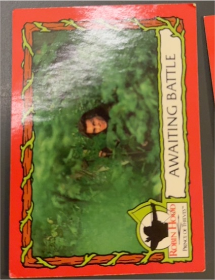 1991 Topps Robin Hood Prince of Thieves #26 Awaiting Battle — front