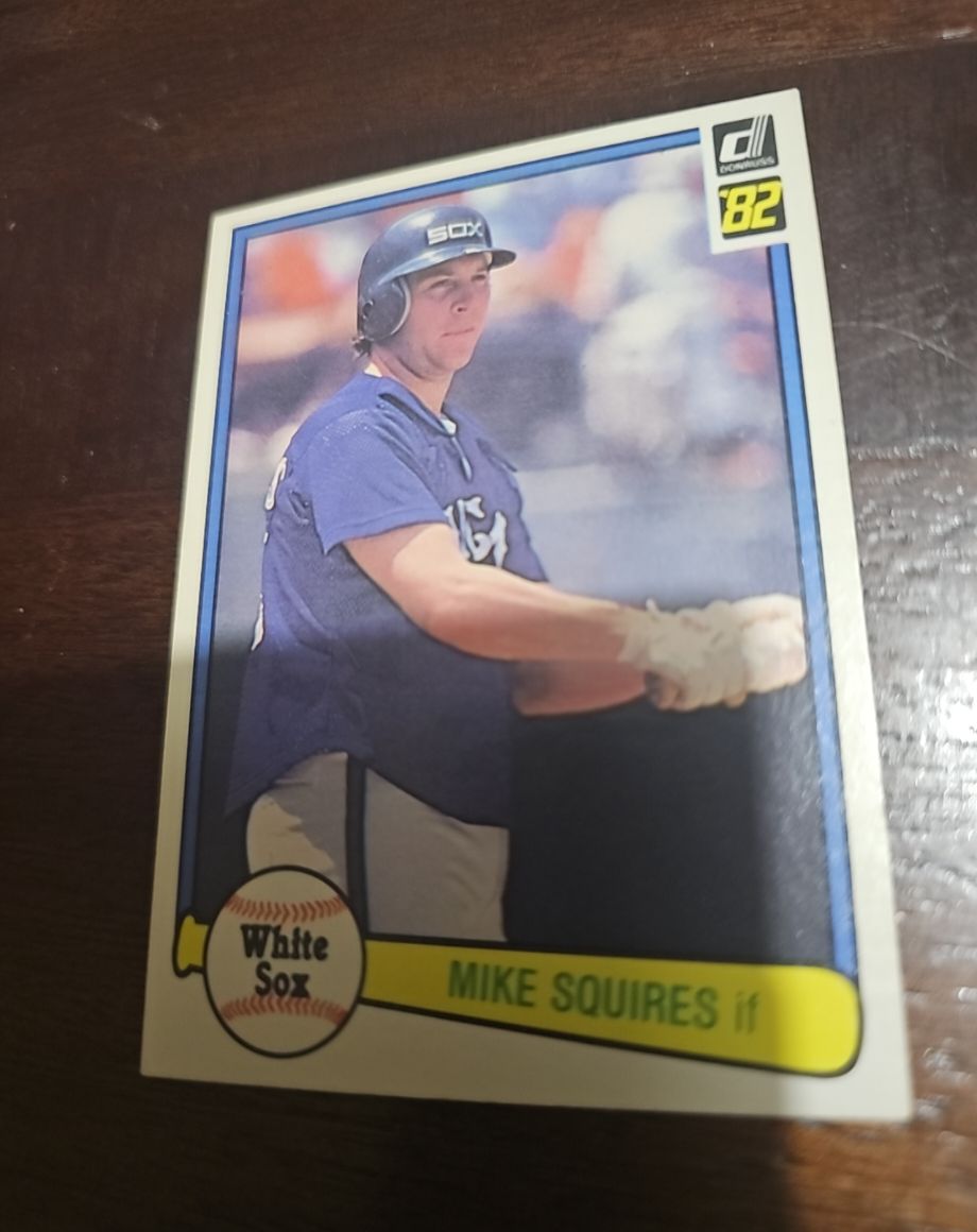 1982 Donruss #39 Mike Squires — front