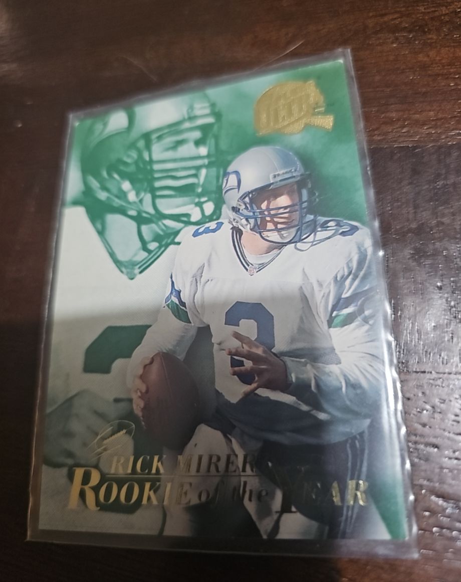 1994 Fleer Ultra #4 Rick Mirer Rookie of the Year — front