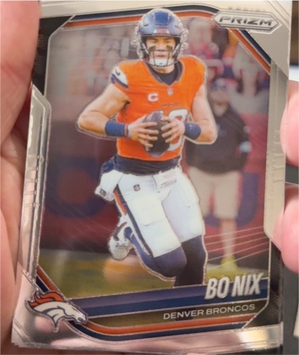 2025 Panini Prizm #142 Bo Nix — front