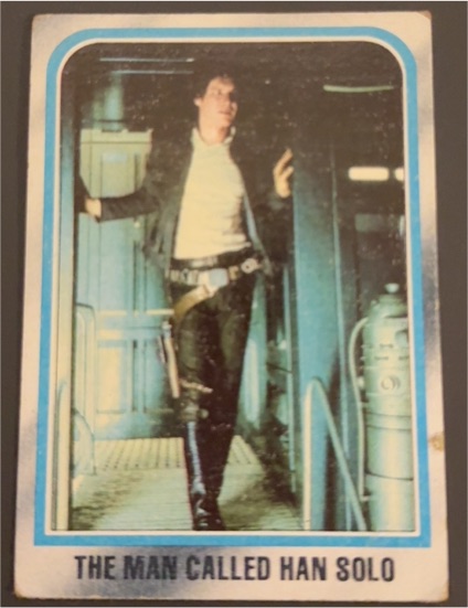 1980 Topps Star Wars Empire Strikes Back Series 2 #167 The Man Called Han Solo — front