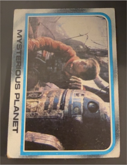1980 Topps Star Wars The Empire Strikes Back #175 Mysterious Planet — front