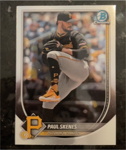 2025 Bowman Chrome #30 Paul Skenes — front