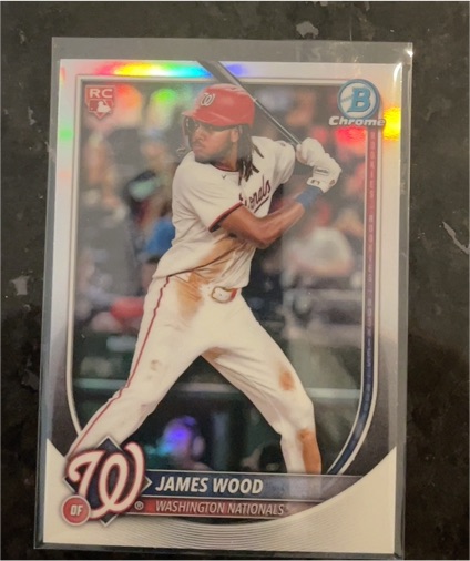 2025 Bowman Chrome #29 James Wood — front
