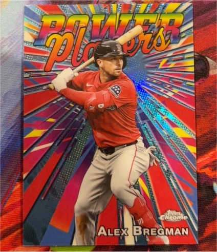2025 Topps Chrome Update #PP-31 Alex Bregman Power Players — front
