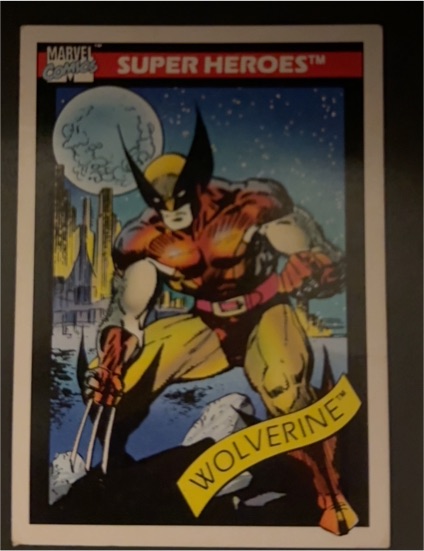 1990 Impel Marvel Universe Series 1 #10 Wolverine — front