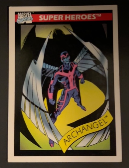 1990 Impel Marvel Universe Series 1 #21 Archangel — front