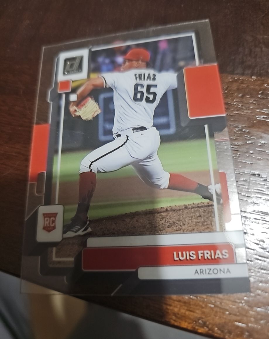 2022 Panini Chronicles Clearly Donruss #18 Luis Frias — front