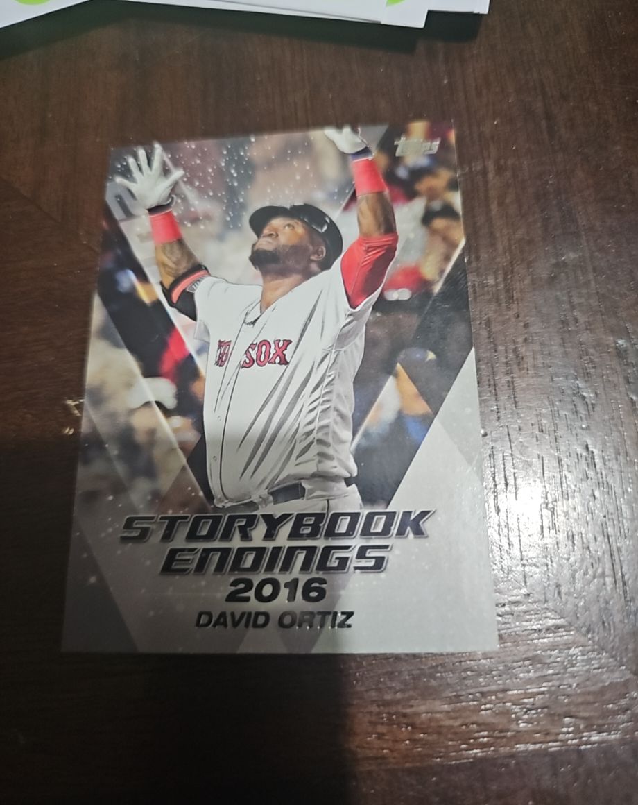 2018 Topps Update #SE-2 David Ortiz Storybook Endings — front