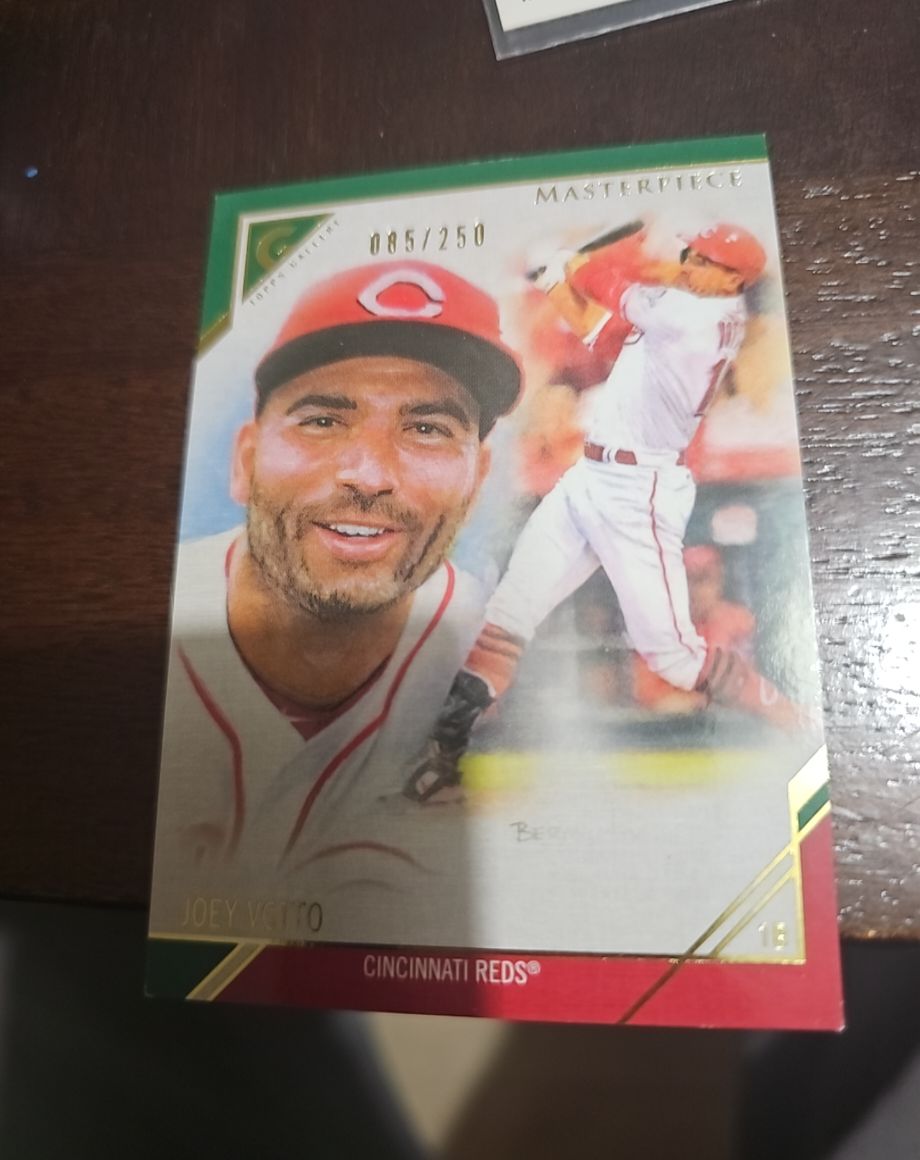 2017 Topps Gallery Masterpieces #MP-4 Joey Votto — front