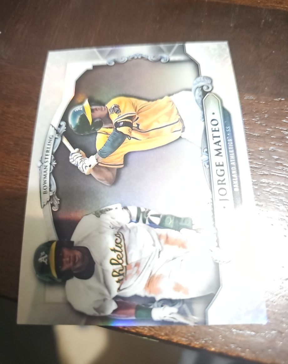 2018 Bowman Sterling #BS-JM Jorge Mateo — front