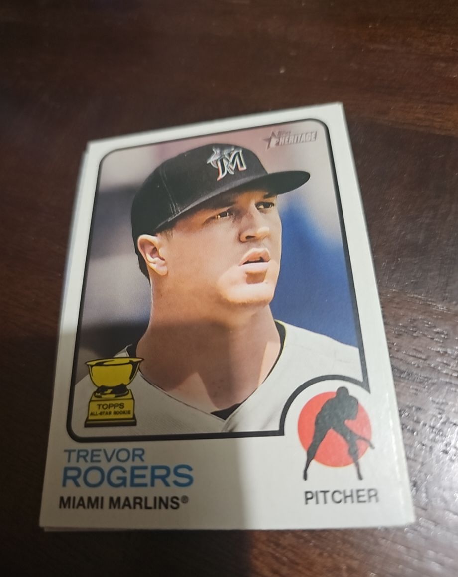 2022 Topps Heritage #283 Trevor Rogers — front