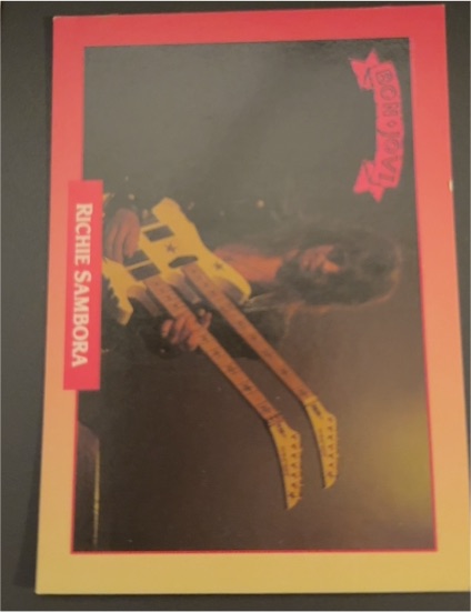 1991 Brockum Rock Cards #204 Richie Sambora — front