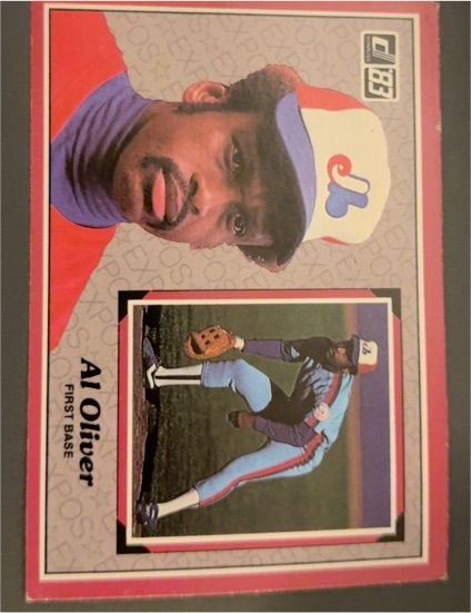 1983 Donruss Action All-Stars #6 Al Oliver — front