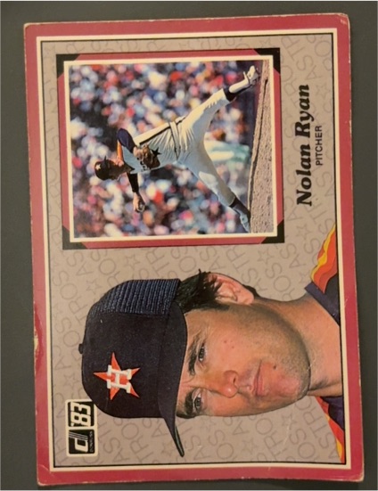 1983 Donruss Action All-Stars #23 Nolan Ryan — front