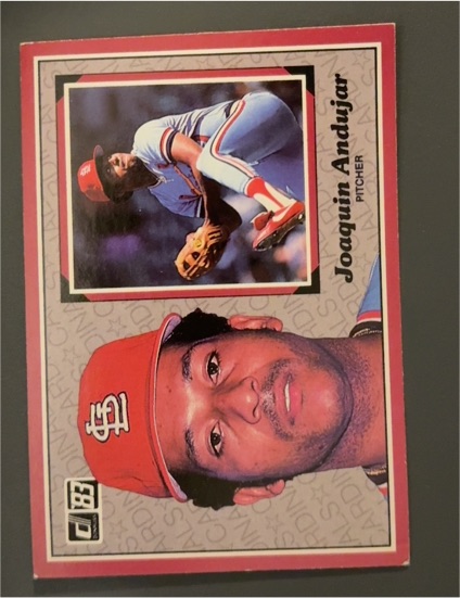 1983 Donruss Action All-Stars #27 Joaquin Andujar — front