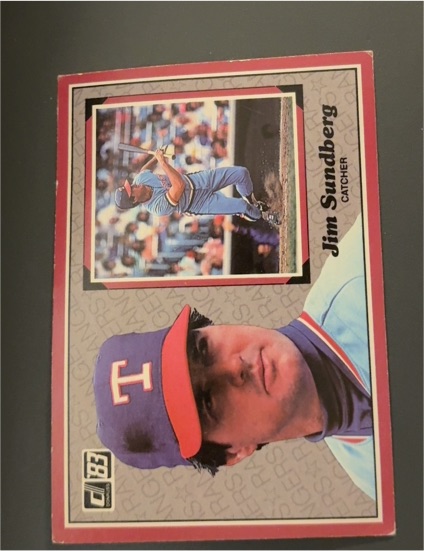 1983 Donruss Action All-Stars #26 Jim Sundberg — front