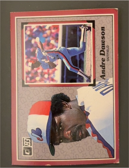 1983 Donruss Action All Stars #9 Andre Dawson — front