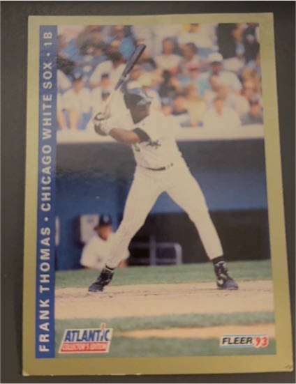 1993 Fleer Atlantic Collector's Edition #23 Frank Thomas — front