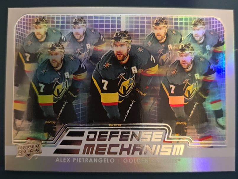 2022-23 Upper Deck Series 1 #DM-25 Alex Pietrangelo Defense Mechanism — front