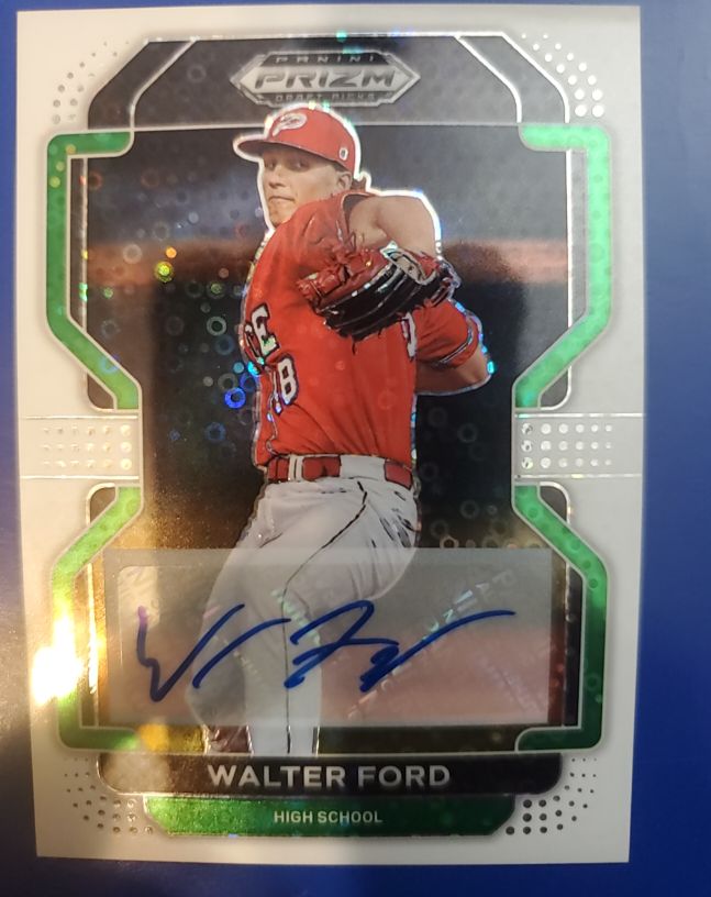 2022 Panini Prizm Draft Picks #PDP74 Walter Ford — front