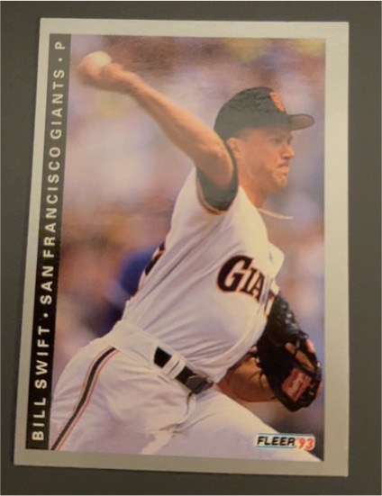 1993 Fleer #161 Bill Swift — front