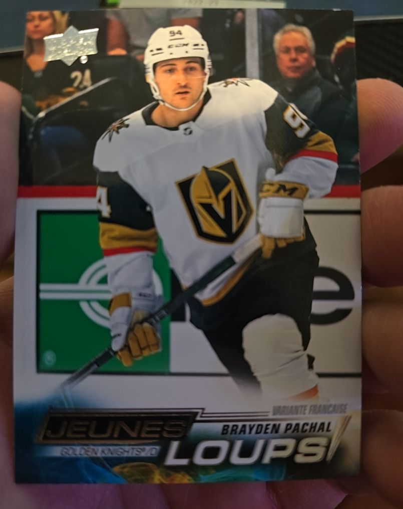 2022-23 Upper Deck Series 1 Young Guns #246 Brayden Pachal — front