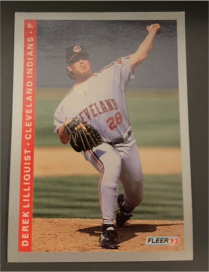 1993 Fleer #217 Derek Lilliquist — front