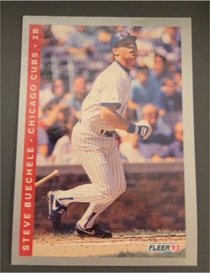 1993 Fleer #18 Steve Buechele — front