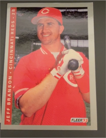 1993 Fleer #31 Jeff Branson — front