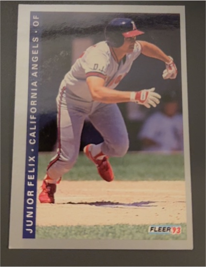 1993 Fleer #190 Junior Felix — front