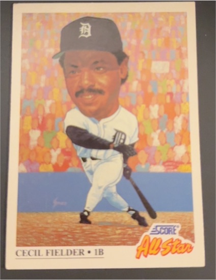 1991 Score #395 Cecil Fielder All-Star — front