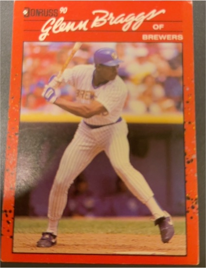 1990 Donruss #264 Glenn Braggs — front