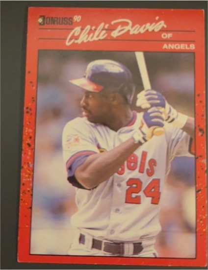 1990 Donruss #136 Chili Davis — front