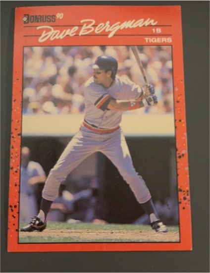 1990 Donruss #445 Dave Bergman — front