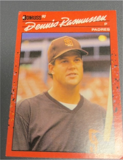 1990 Donruss #420 Dennis Rasmussen — front