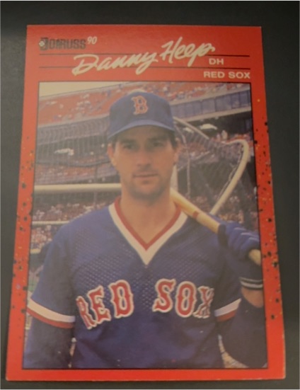 1990 Donruss #358 Danny Heep — front