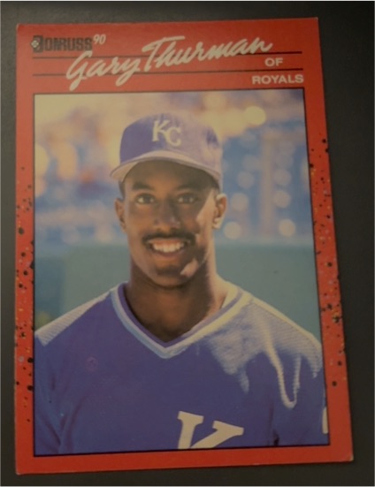 1990 Donruss #416 Gary Thurman — front