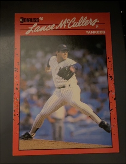 1990 Donruss #433 Lance McCullers New York Yankees — front