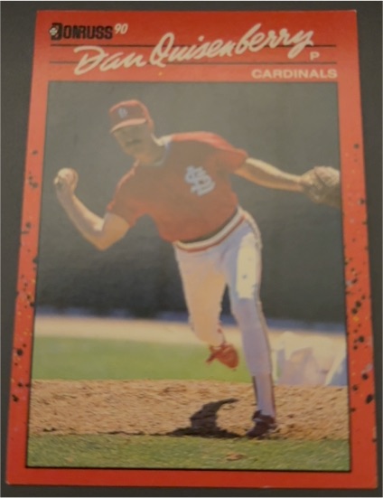 1990 Donruss #437 Dan Quisenberry — front