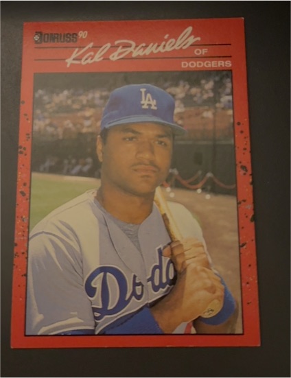 1990 Donruss #432 Kal Daniels — front