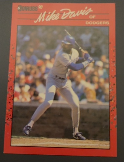 1990 Donruss #552 Mike Davis — front