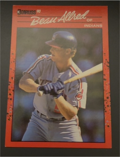 1990 Donruss #691 Beau Allred — front