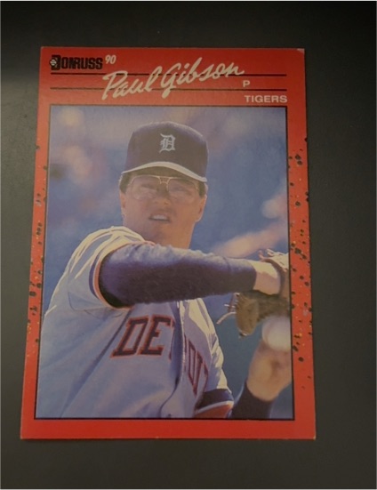 1990 Donruss #657 Paul Gibson — front